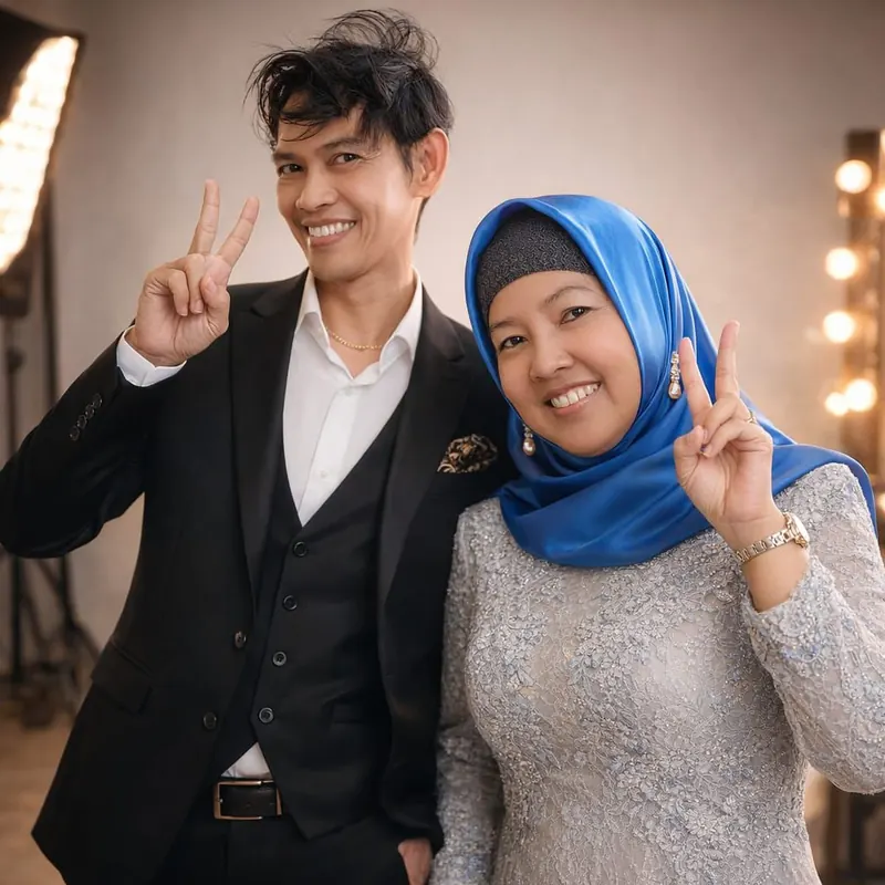 Dr. Sofiawati bersama suami